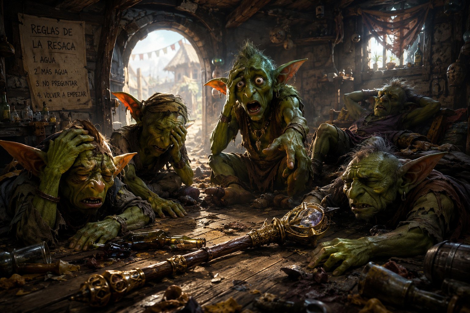 Resacón en Goblinland